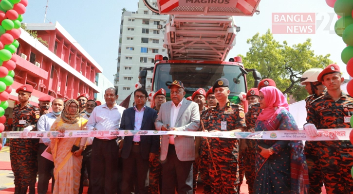 ২৪তলা পর্যন্ত আগুন নেভানোর সক্ষমতা পেল ফায়ার সার্ভিস