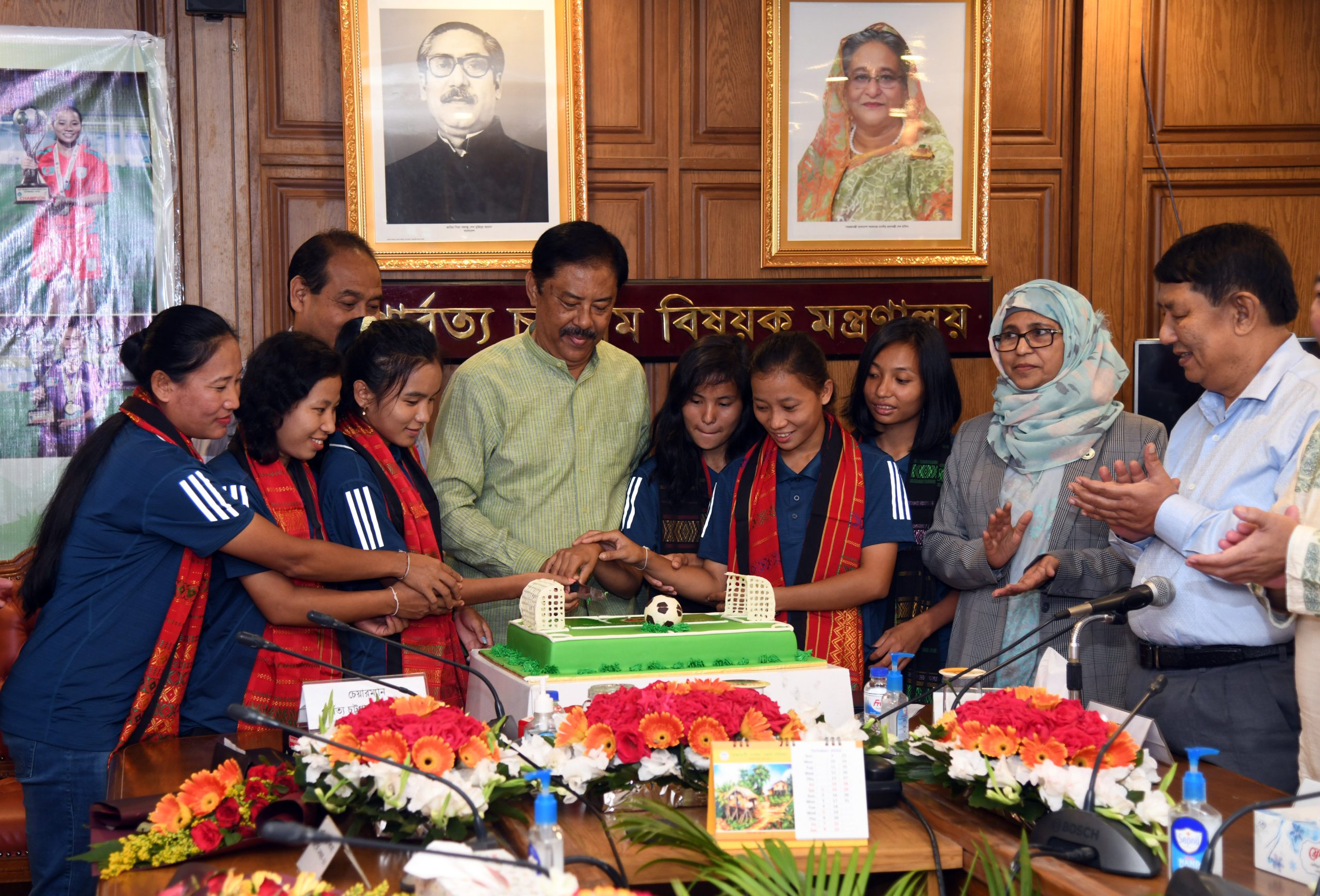 পার্বত্য অঞ্চল নিয়ে ফুটবল একাডেমি গড়ে তোলার আহ্বান পার্বত্য মন্ত্রীর