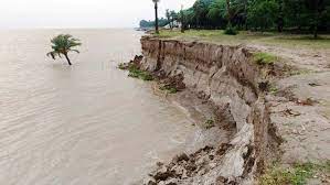 সিলেটে তিন এলাকায় নদীভাঙন, ক্ষতির মুখে কয়েক হাজার মানুষ