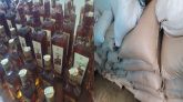সিলেটের জৈন্তাপুরে পৃথক অভিযানে ৭০ বস্তা চিনি ও ৫৯ বোতল বিদেশী মদ জব্দ