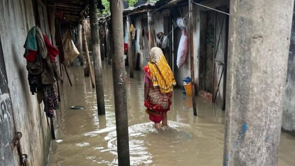 সিলেট নগরীতে বন্যায় আক্রান্ত ৪ হাজার পরিবার