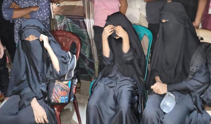 বরিশাল থেকে অপহৃত তিন মাদরাসাছাত্রী মাদারীপুরে উদ্ধার