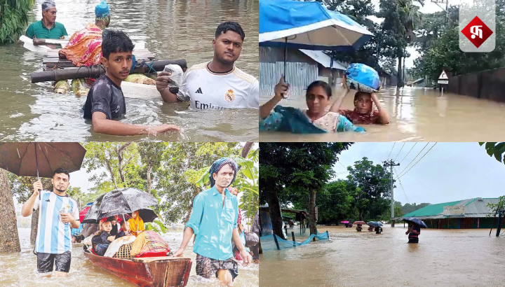 বন্যায় ১১ জেলায় ৫২ জনের মৃত্যু