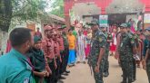 দূর্গাপূজা নবমীতে আনসার ভিডিপির উপ-মহাপরিচালক মোঃ জিয়াউল হাসানের পরিদর্শন