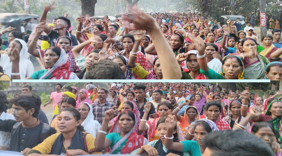 সিলেটের ১২ চা বাগানে সহসাই কাটছে না অচলাবস্থা