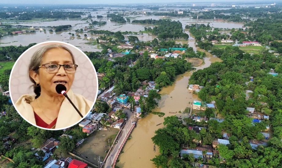 সিলেটকে বন্যা থেকে রক্ষায় যে উদ্যােগের কথা জানালেন উপদেষ্টা