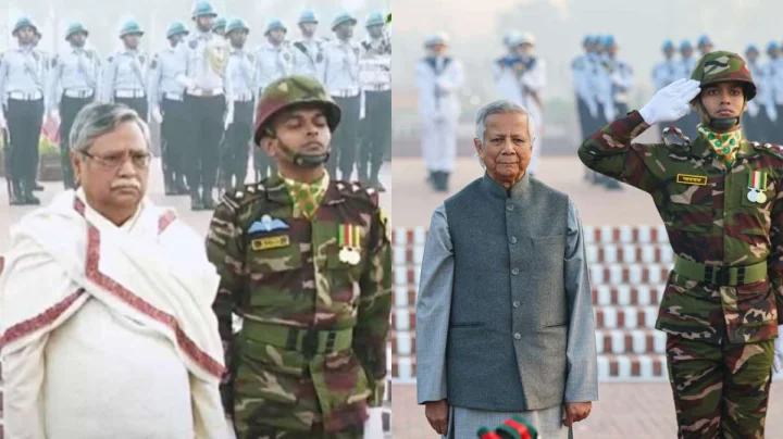 জাতীয় স্মৃতিসৌধে রাষ্ট্রপতি-প্রধান উপদেষ্টার শ্রদ্ধা