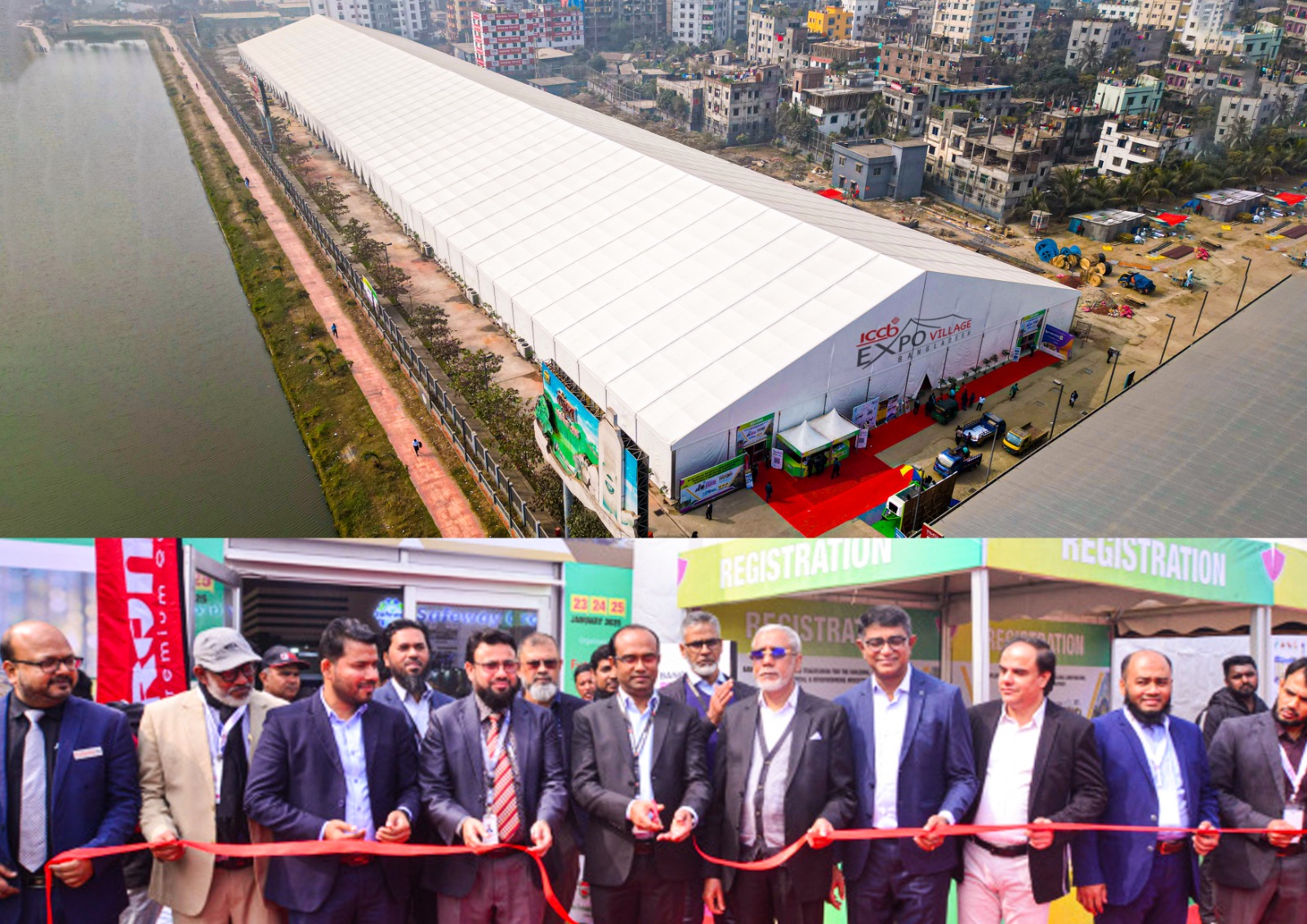*দেশের সর্ববৃহৎ এক্সপো ভিলেজের যাত্রা শুরু*