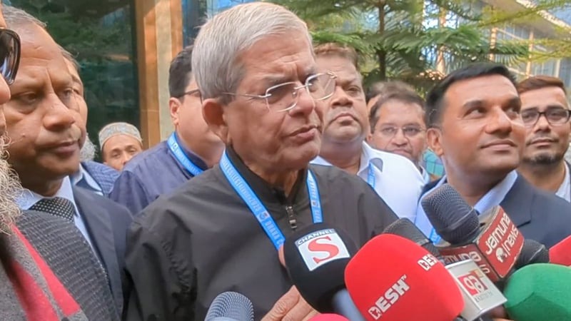 সমাজের সব অসংগতি দূরীকরণে তরুণদের বিকল্প নেই : মির্জা ফখরুল