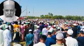 চিরনিদ্রায় শায়িত শায়খ আকবর আলী বড় হুজুর,  জানাযায় মুসল্লিদের ঢল
