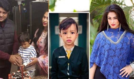 অবশেষে প্রকাশ্যে পপির সন্তানের ছবি