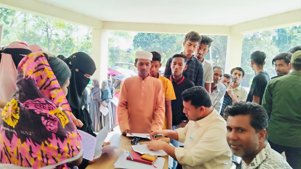 দরগাপাশা ইউনিয়নে ভোটার হালনাগাদ শুরু