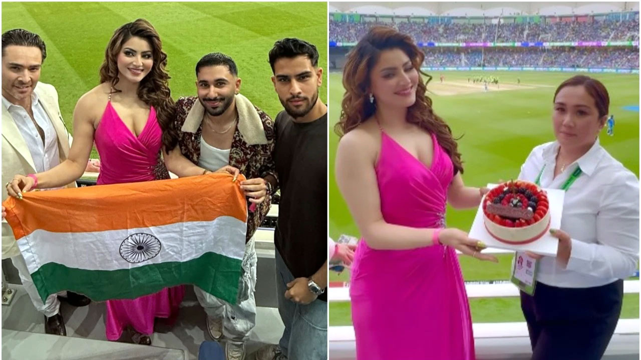 ভারত-পাকিস্তান ম্যাচে উর্বশীর কেক নিয়ে জল্পনা