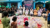 শান্তিগঞ্জে হতদরিদ্রদের মাঝে আব্দুল্লাহ ফাউন্ডেশনের ঈদ উপহার বিতরণ