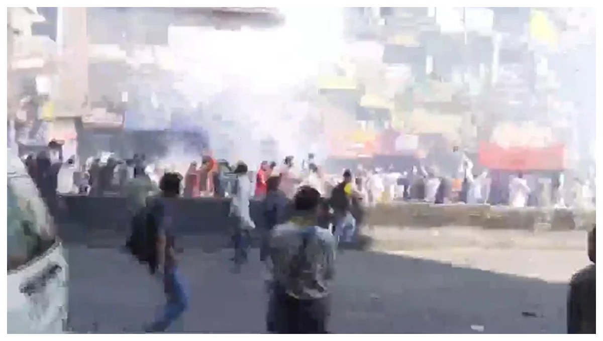 আইনশৃঙ্খলা বাহিনীর বাধায় হিযবুত তাহরীরের মিছিল পণ্ড