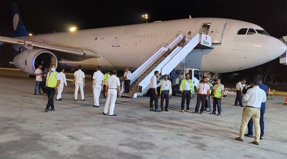 সিলেট থেকে প্রথম কার্গো ফ্লাইট গেল স্পেনে