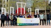 লন্ডনে ফাইট ফর জাস্টিস ইন বাংলাদেশের প্রতিবাদ সভা