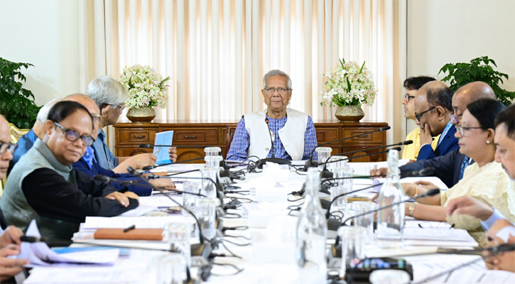 উপদেষ্টা পরিষদের বৈঠকে ৫ সিদ্ধান্ত