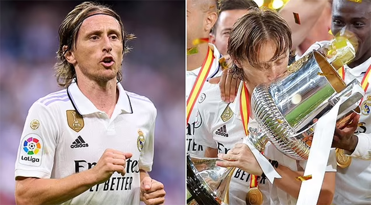 রিয়াল মাদ্রিদ অধ্যায়ের সমাপ্তি টানলেন মদ্রিচ