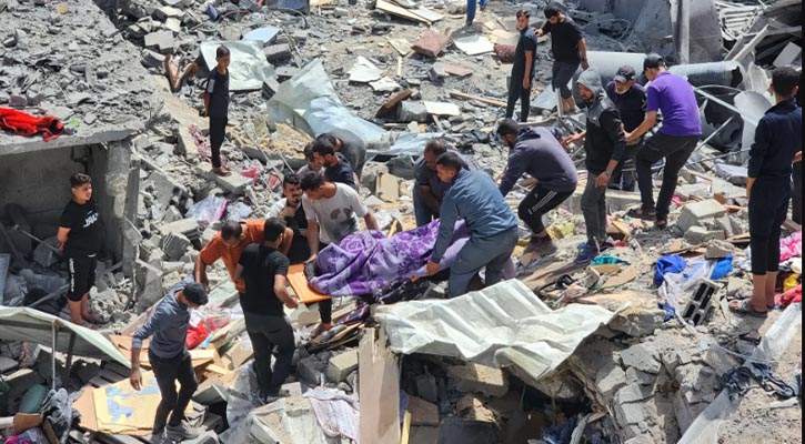 আবাসিক ভবনে ইসরায়েলি হামলা, ৫০ ফিলিস্তিনির প্রাণহানির শঙ্কা