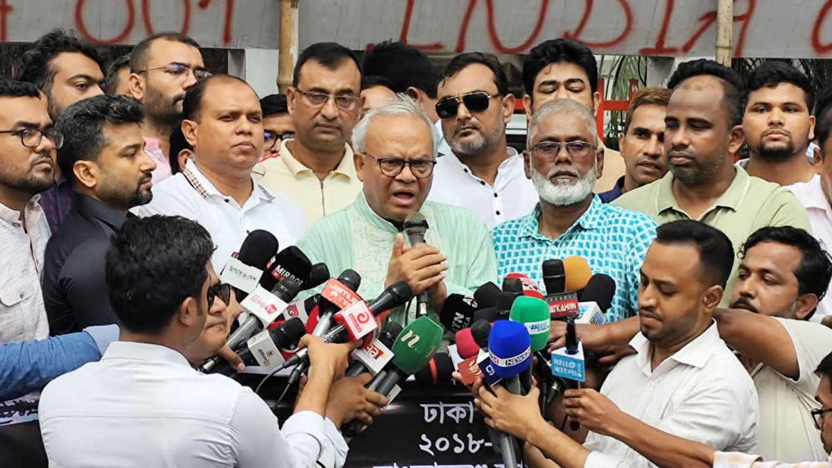 পতাকা ও জাতীয় সংগীত নিয়ে কথা বলায় সাম্যকে হত্যা : রিজভী