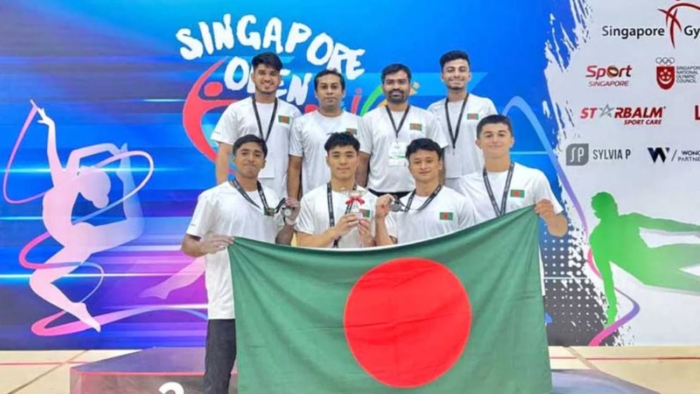 সিঙ্গাপুরে স্বর্ণপদক জয় বাংলাদেশের