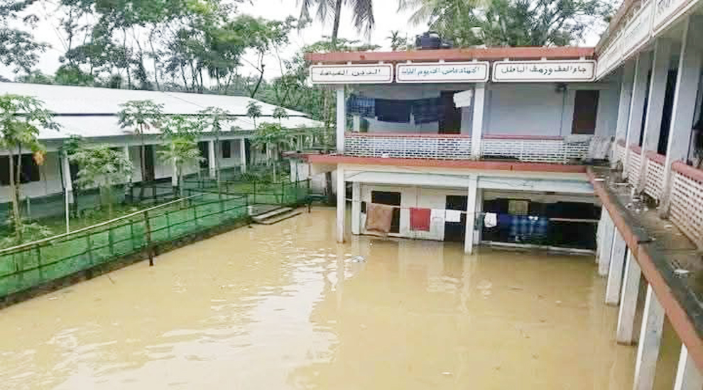 বন্যায় প্লা বি ত বিয়ানীবাজারের নিম্নাঞ্চল