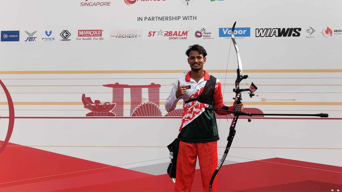 এশিয়ান কাপে স্বর্ণ জিতেছেন বাংলাদেশের আলিফ