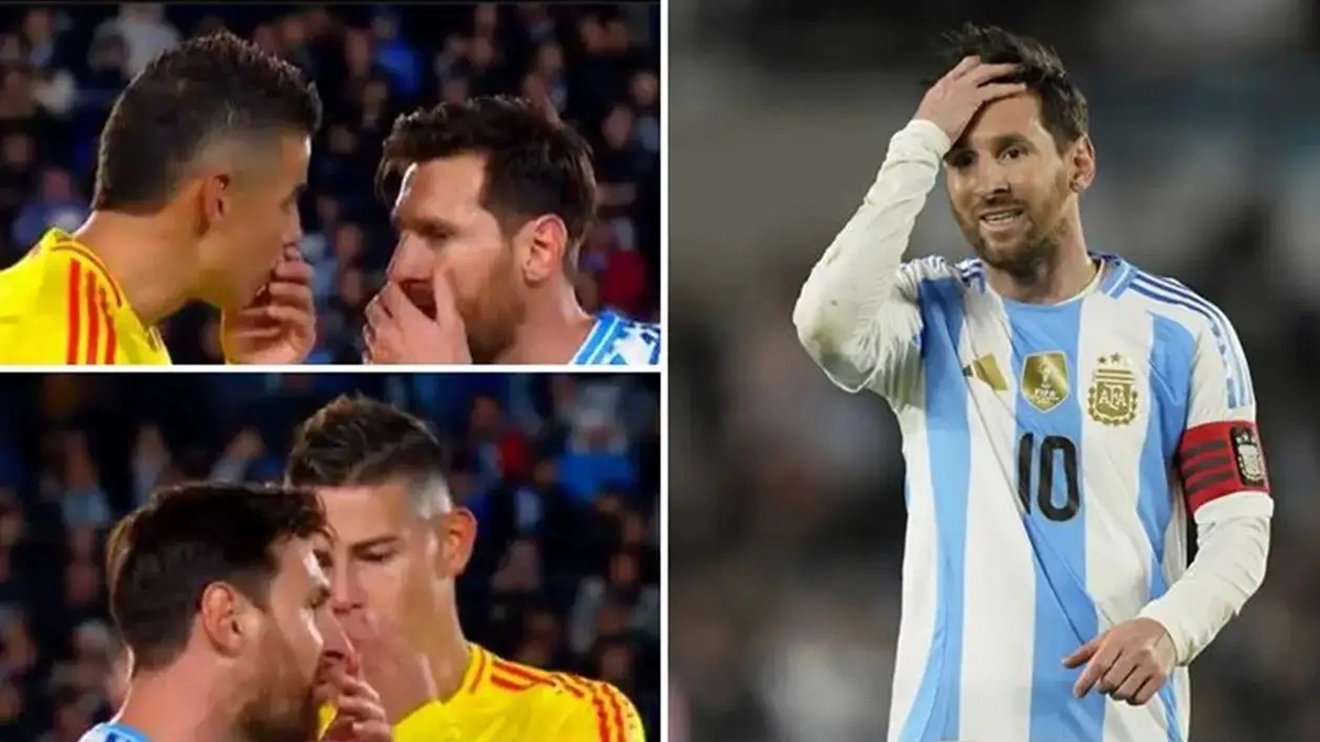 খেলার মাঠে মেসি-হামেসের বাগযুদ্ধ