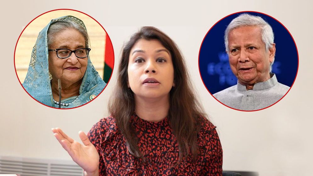 হাসিনা-ইউনূস দ্বন্দ্বে আমি ‘বলির পাঠা’: টিউলিপ