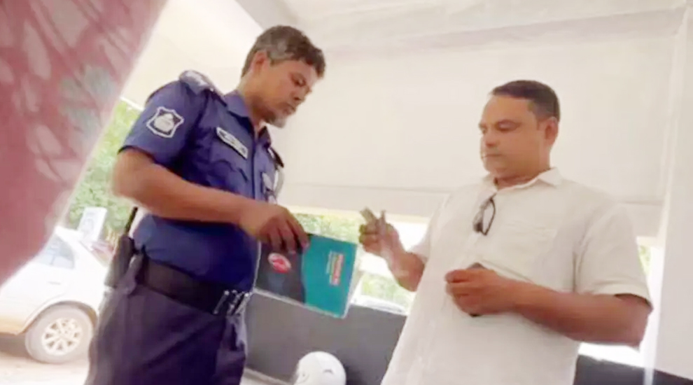 সিলেটে ঘুষ লেনদেনে ক্লোজড পুলিশদের বিরুদ্ধে তদন্ত শুরু