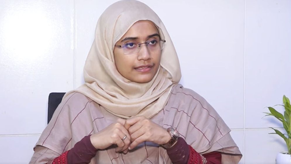 ভয়-শঙ্কাহীন সমাজ এখনো প্রতিষ্ঠিত হয়নি : সামান্তা শারমিন