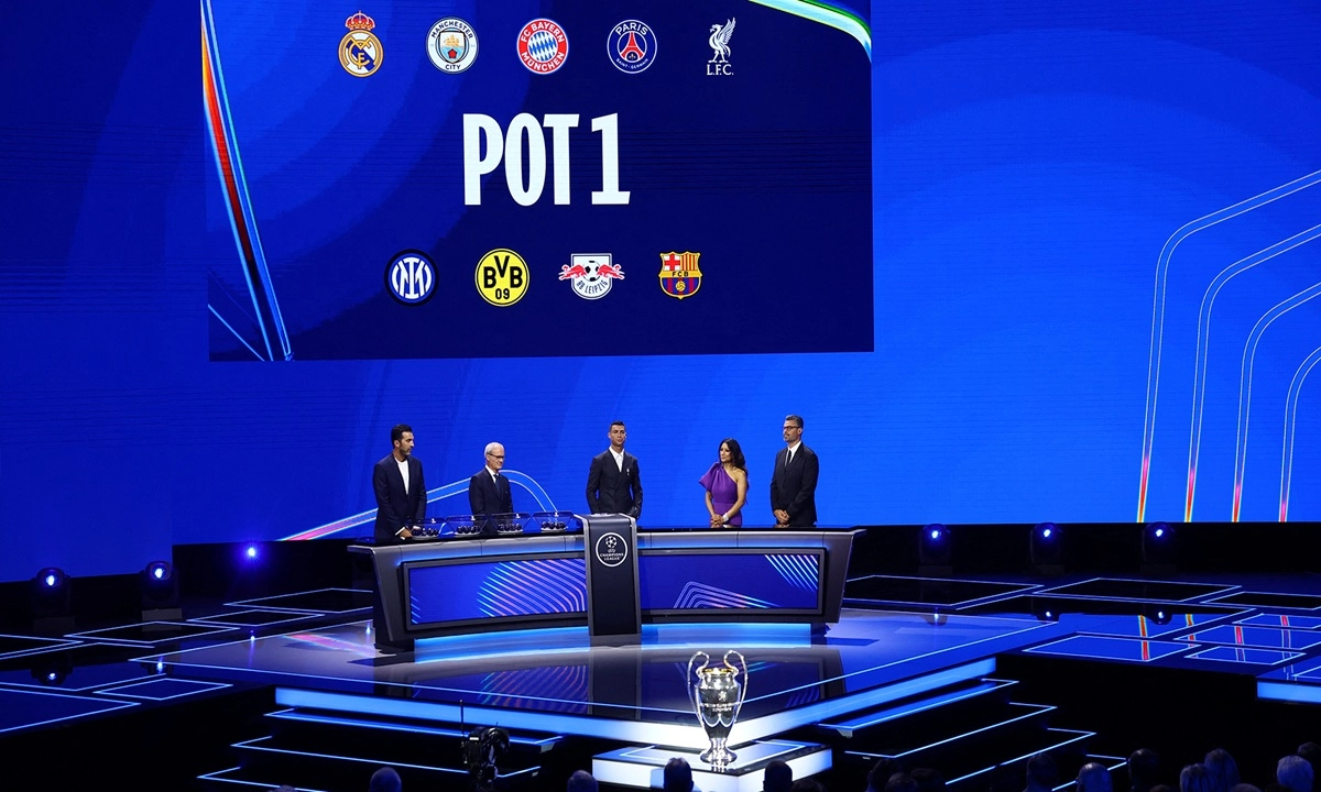 মোনাকোতে চ্যাম্পিয়নস লিগের ড্র, লড়বে ইউরোপের ৩৬ দল