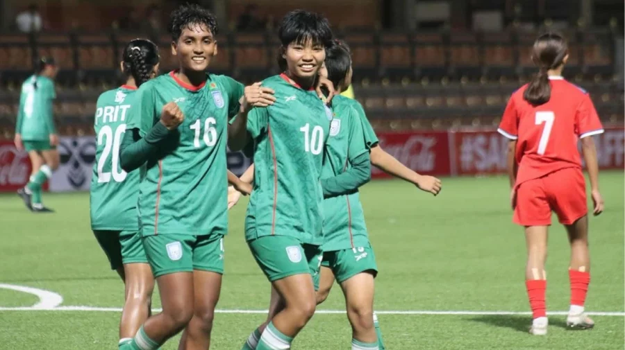 নেপালকে ৩ গোলে হারিয়ে জয়ে ফিরল বাংলাদেশ
