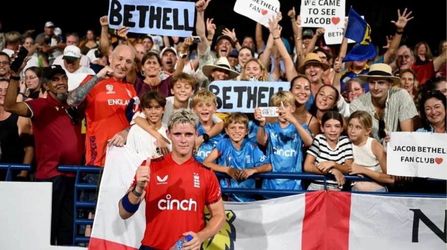 ইংল্যান্ডের ইতিহাসে সর্বকনিষ্ঠ অধিনায়ক জ্যাকব বেথেল