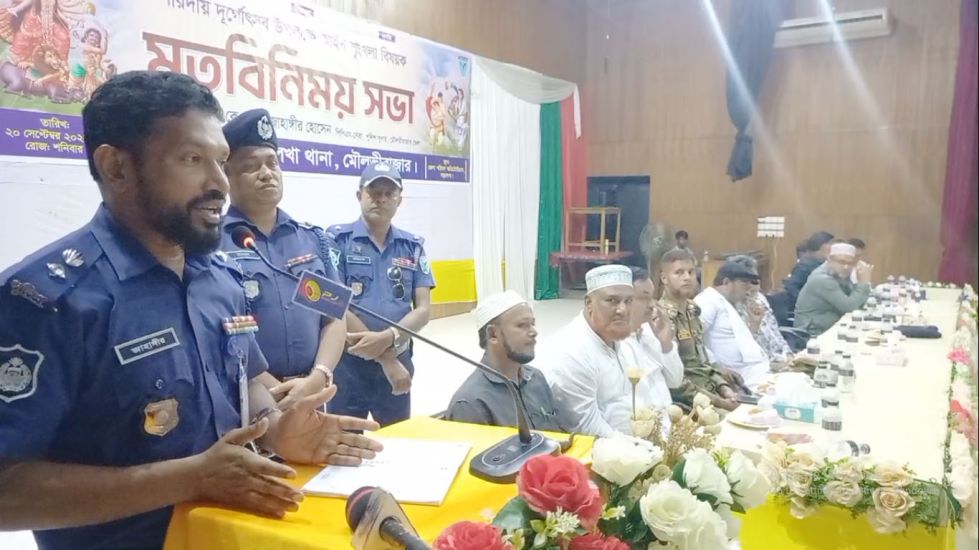 শারদীয় দুর্গোৎসবে সর্বোচ্চ নিরাপত্তা নিশ্চিত করবে পুলিশ : পুলিশ সুপার জাহাঙ্গীর হোসেন