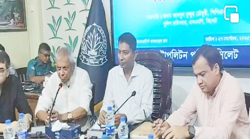 ব্যাটারিচালিত রিকশার বিরুদ্ধে সিলেটের সুধি সমাজ