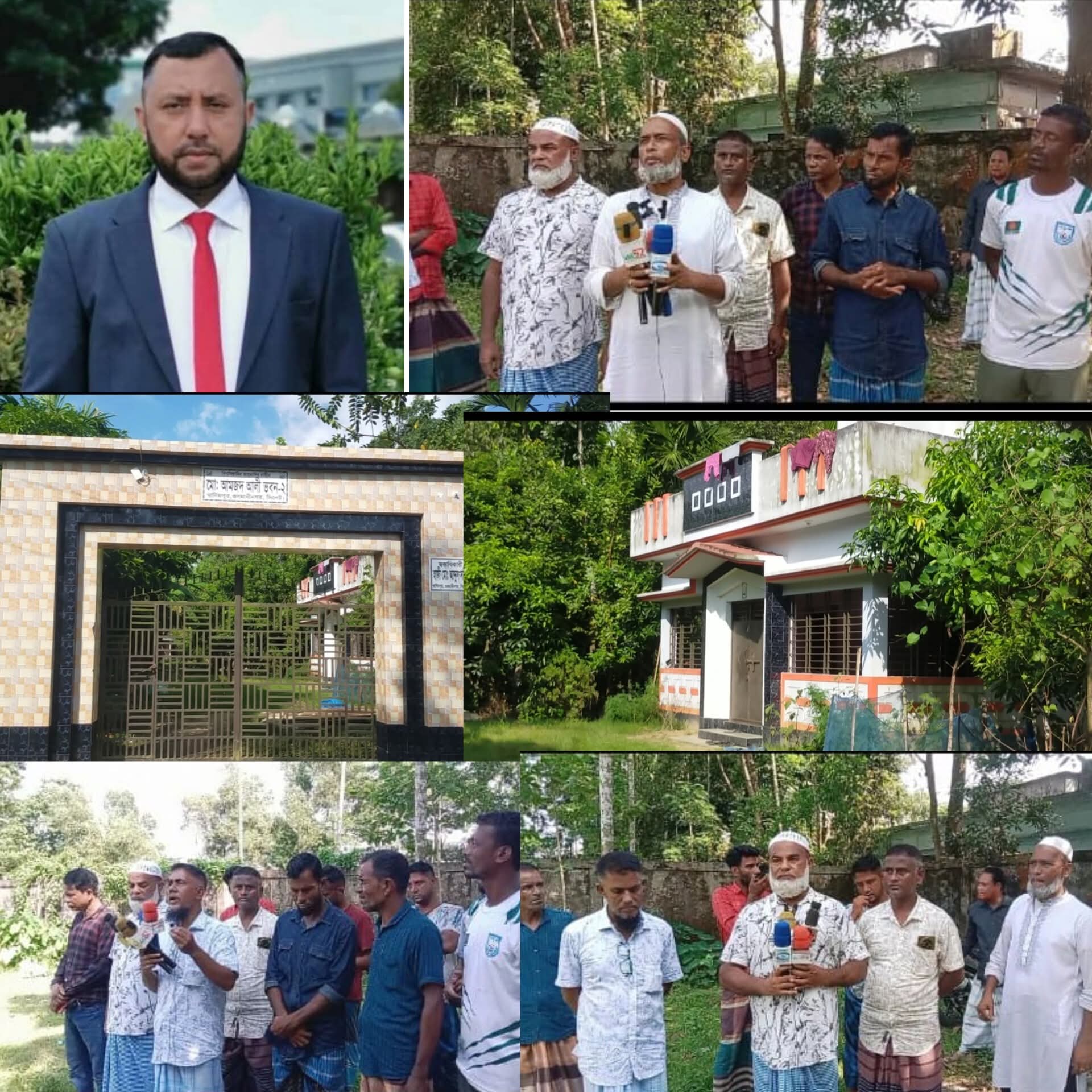 সিলেট ওসমানীনগরে প্রবাসীর বাড়িতে দফায় দফায় হামলা,ভাঙচুর ও লুটপাট এবং মিথ্যা মামলা দিয়ে হয়রানির বিস্তর অভিযোগ