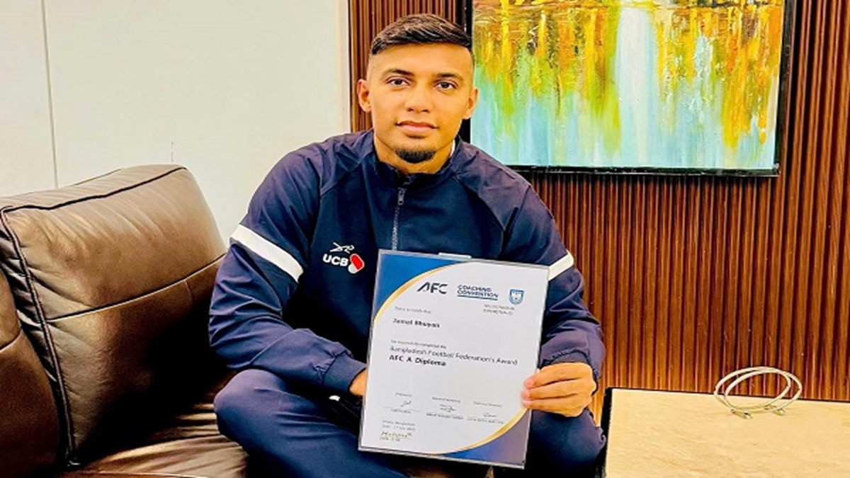 কোচিংয়ের লাইসেন্স পেলেন জামাল ভূঁইয়া