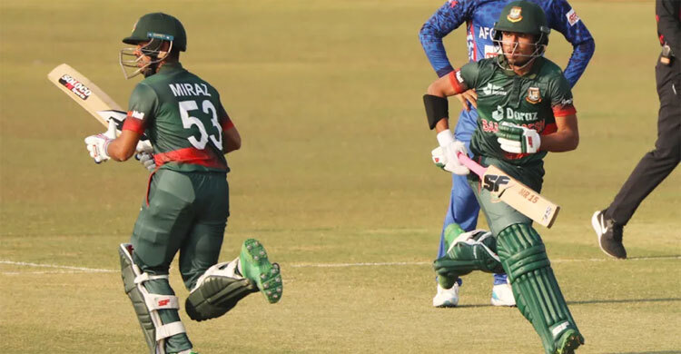 আফগানিস্তানের বিপক্ষে টস জিতে ব্যাটিংয়ে বাংলাদেশ