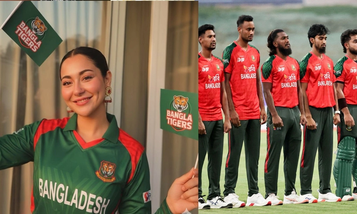 বাংলাদেশের জার্সি পরে লিটনদের শুভকামনা জানালেন হানিয়া আমির