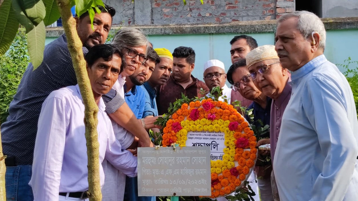 প্রয়াত নির্মাতা সোহানকে শ্রদ্ধা জানাল চিত্রকর্মীরা