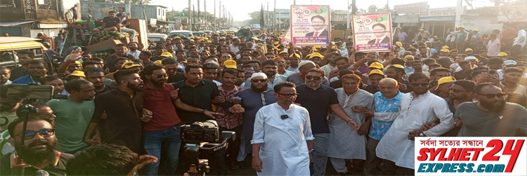 ৩১ দফা ঘরে ঘরে জনে জনে পৌছে দিতে হবে ১০ সহস্রাধিক নেতাকর্মী নিয়ে ঐতিহাসিক গণ-মি’ছি’লে ব্যারিস্টার এম এ সালাম