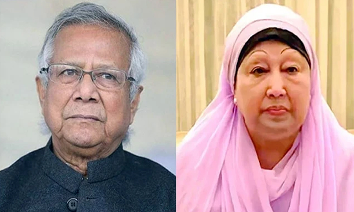 খালেদা জিয়ার জন্য দেশবাসীর কাছে দোয়া চেয়েছেন প্রধান উপদেষ্টা