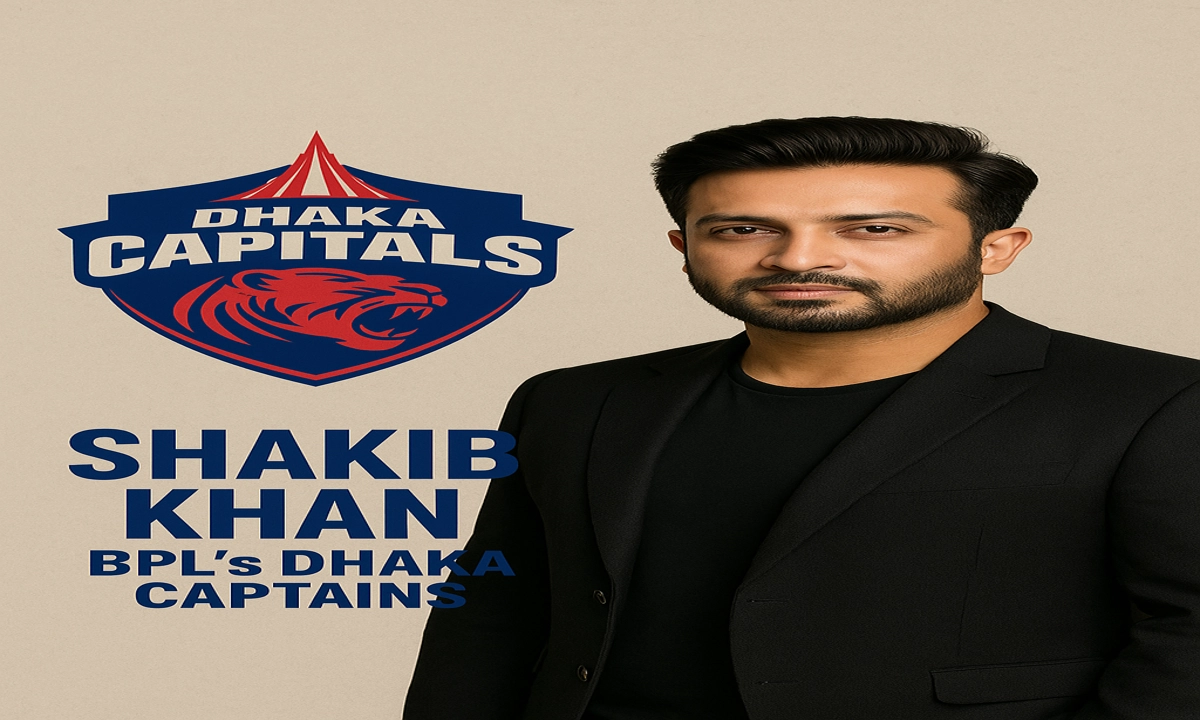 পাঁচ বছরের জন্য ঢাকা ক্যাপিটালসের মালিক শাকিব