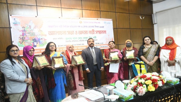 সিলেটে বেগম রোকেয়া দিবসে অদম্য নারীদের সম্মাননা প্রদান