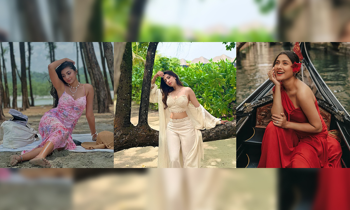 বছরজুড়ে আলোচনায় তারকাদের যেসব ভ্যাকেশন লুক