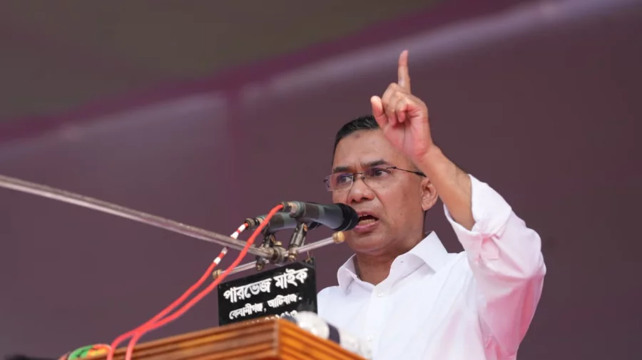 ষড়যন্ত্রকারীরা এখনও সক্রিয়, নির্বাচনে ধানের শীষকে বিজয়ী করার আহ্বান : তারেক রহমান