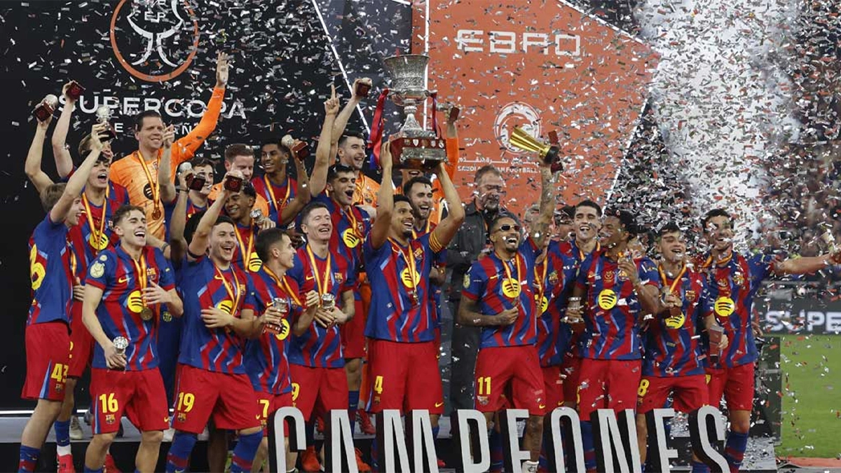 সুপার কাপ জিতে কত টাকা পেল বার্সেলোনা