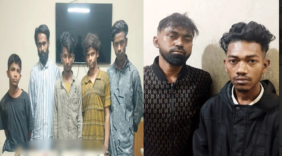 সিলেটে ড্রেনের ভেতর আস্তানা, গ্রে*প্তা*র-৭